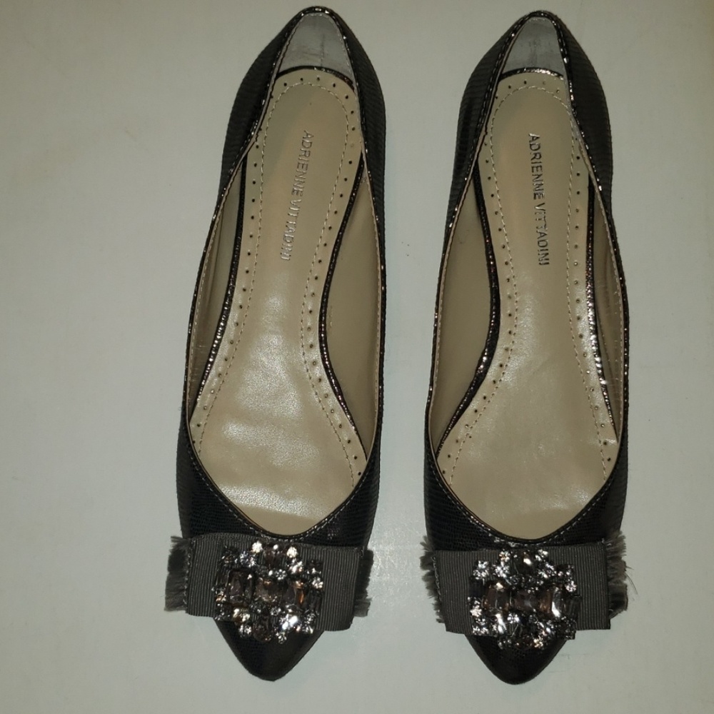 Adrienne Vittadini Women's AV-Brooks Pewter Shoes
